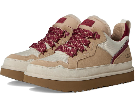 Men's UGG Lowmel Driftwood/Biking Red