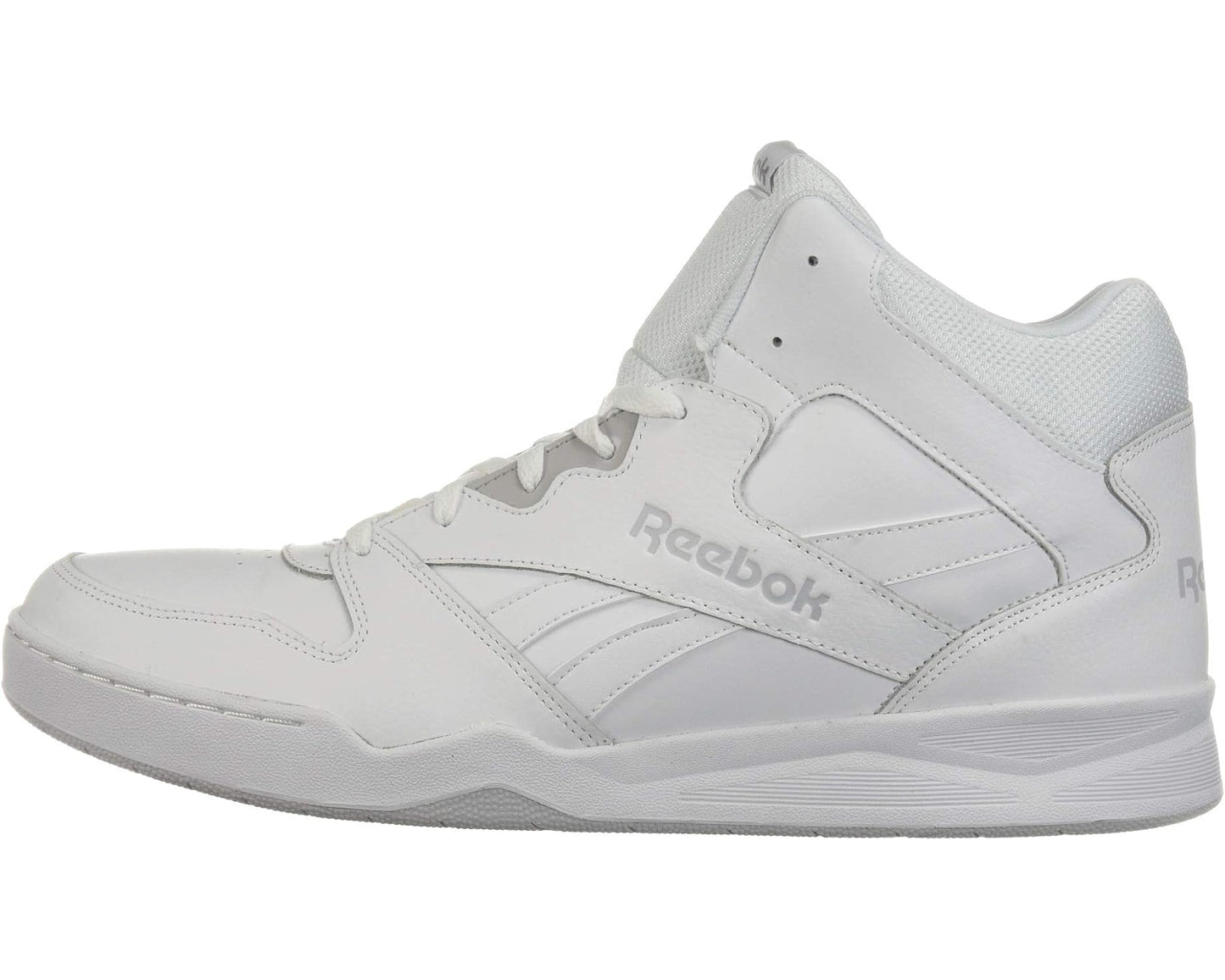 Men's Reebok Lifestyle Royal BB4500 HI2 High Top White/Light Grey Heather Solid Grey
