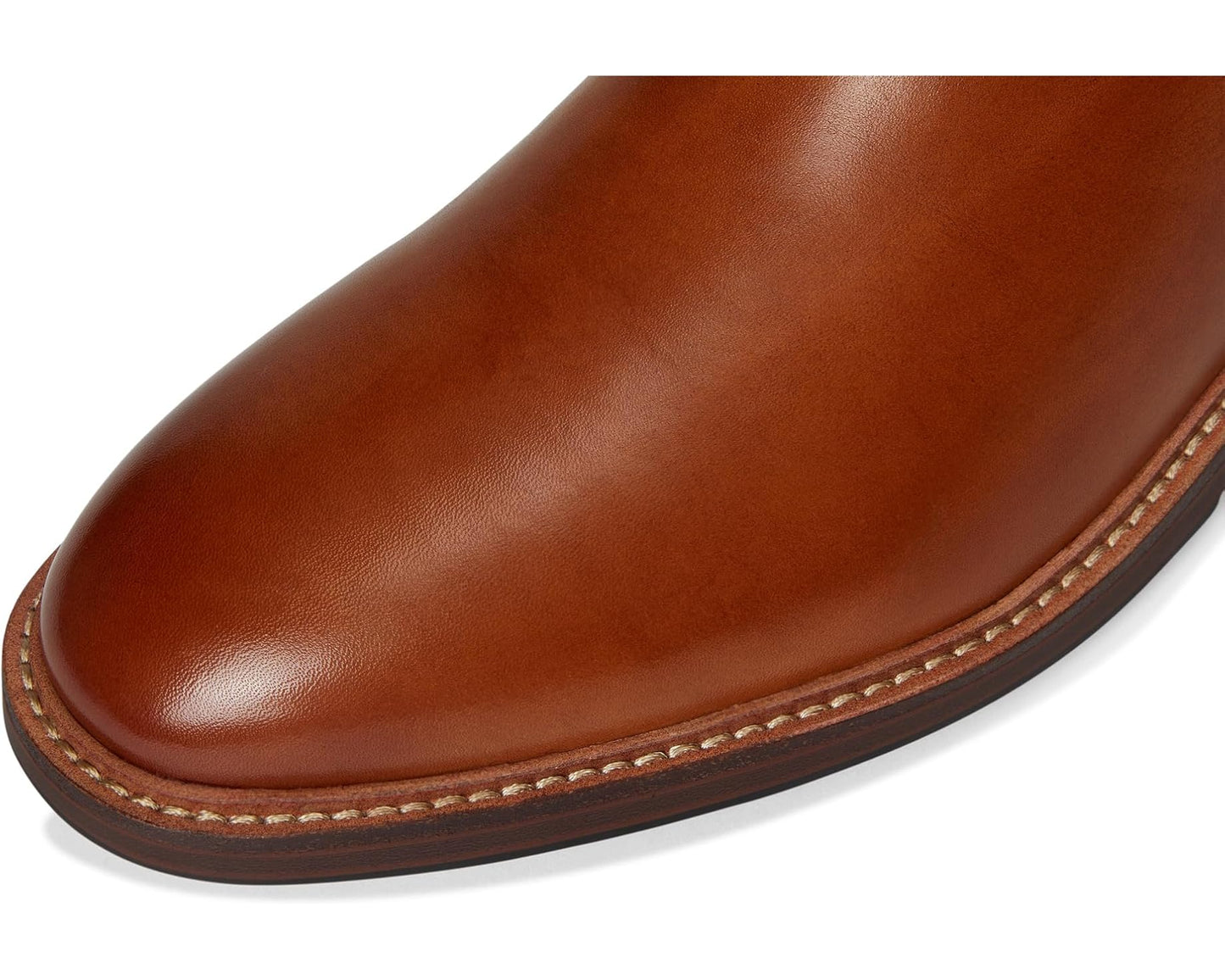 Men's Florsheim Anthem Plain Toe Gore Boots Saddle Tan Smooth