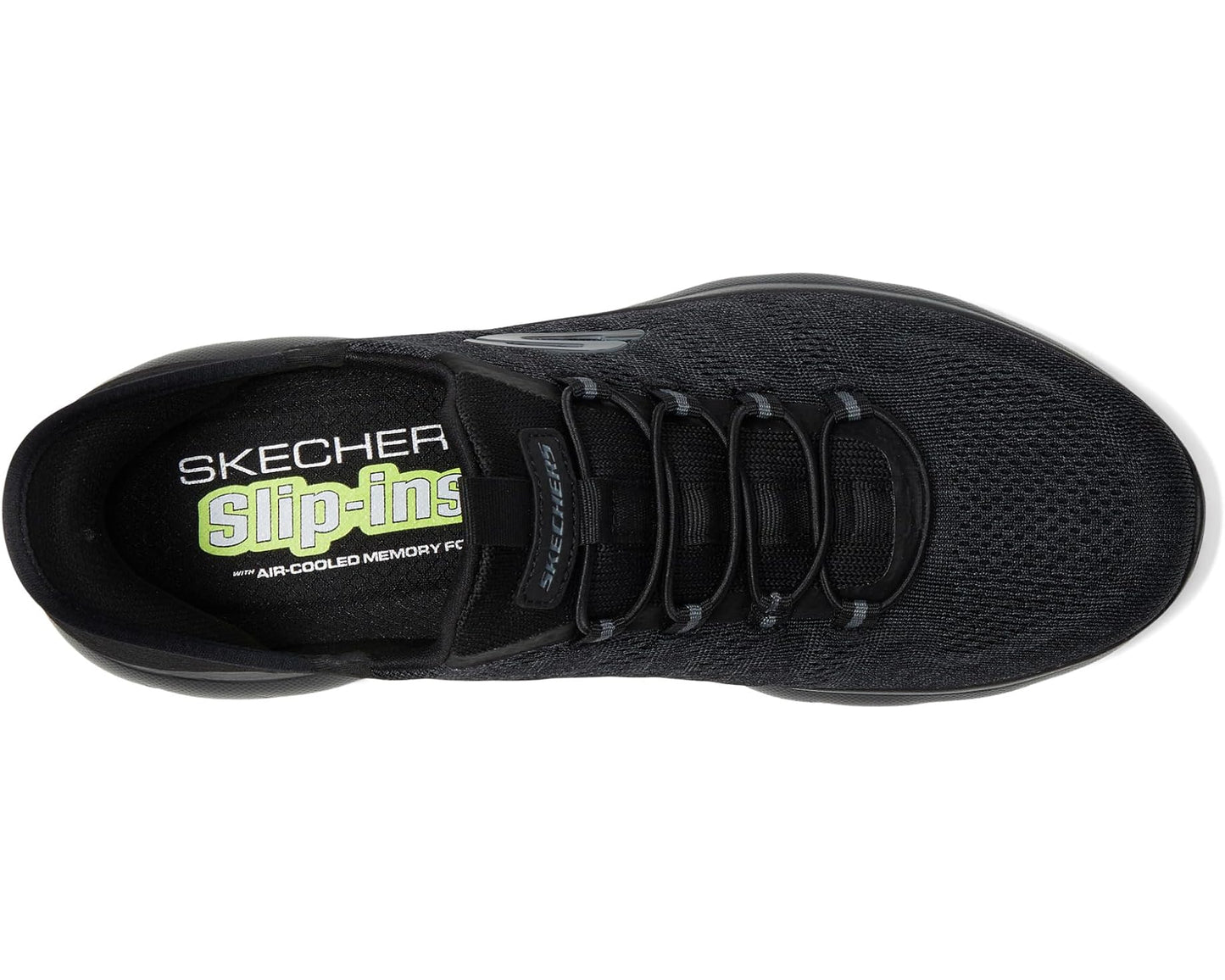 Men's SKECHERS Summits Key Pace Hands Free Slip-In Black/Black