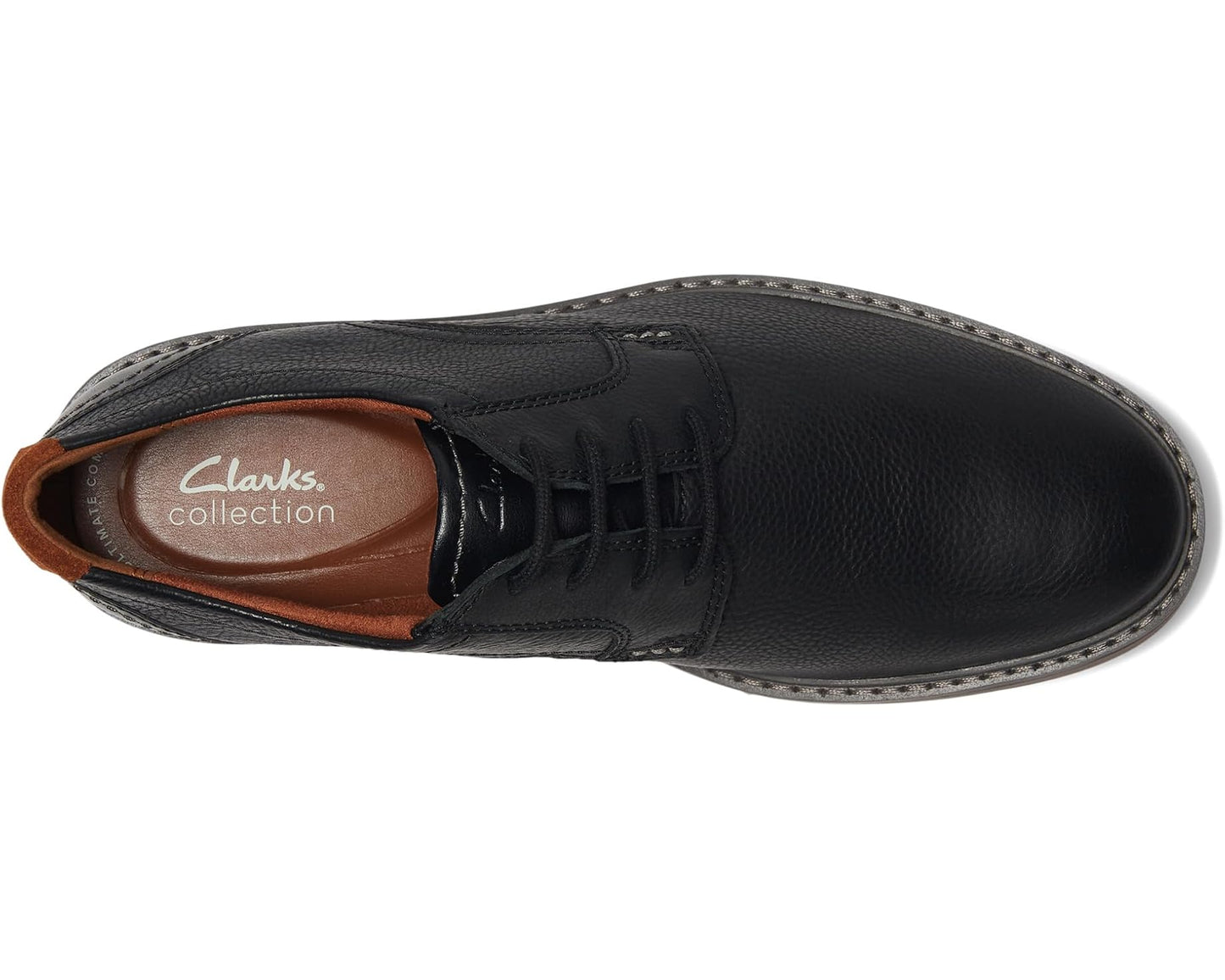 Men's Clarks Radcliff Low Black Leather