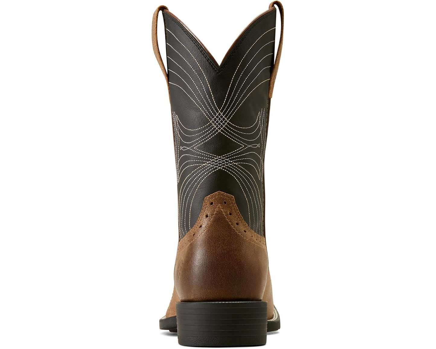Men's Ariat Sport Wide Square Toe Western Boots Barley Brown