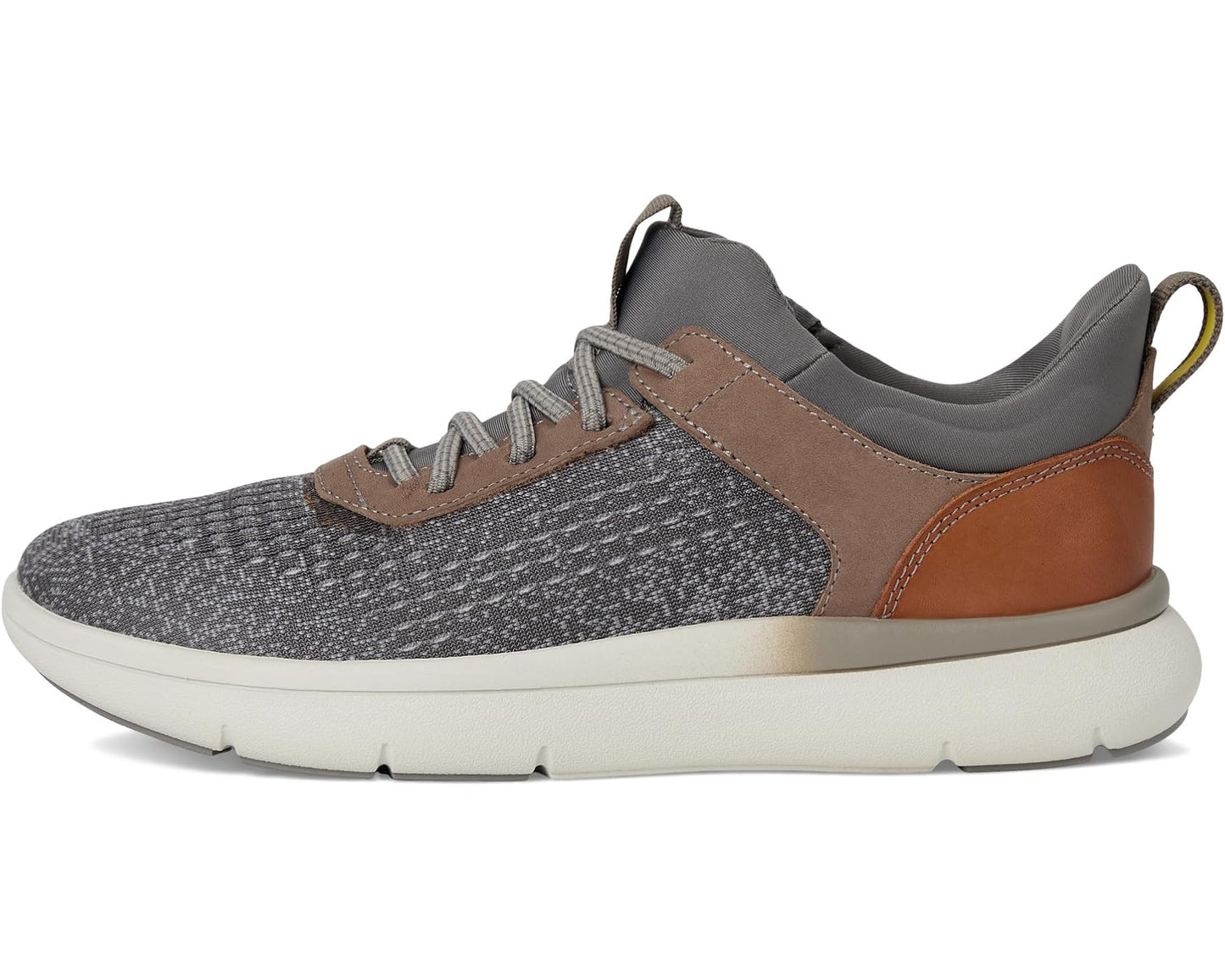 Men's Florsheim Fleet Knit Elastic Lace Sneakers Gray