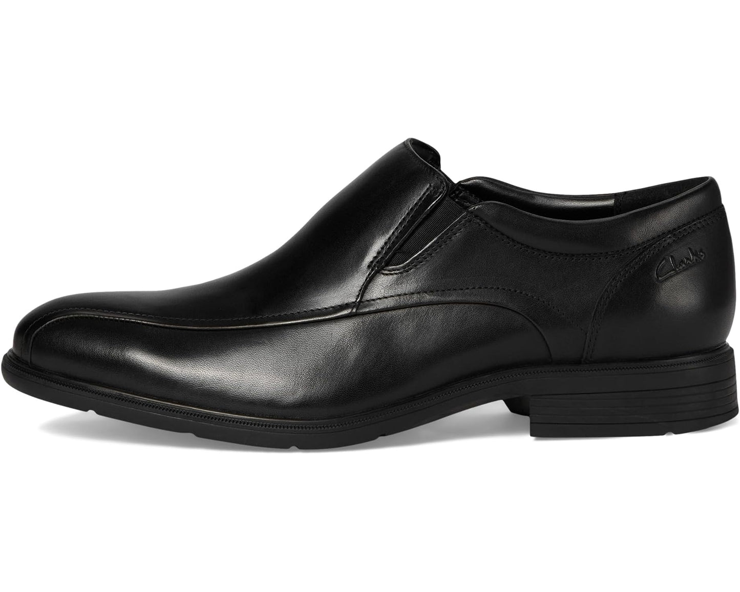 Men's Clarks Steadwell Step Black Leather