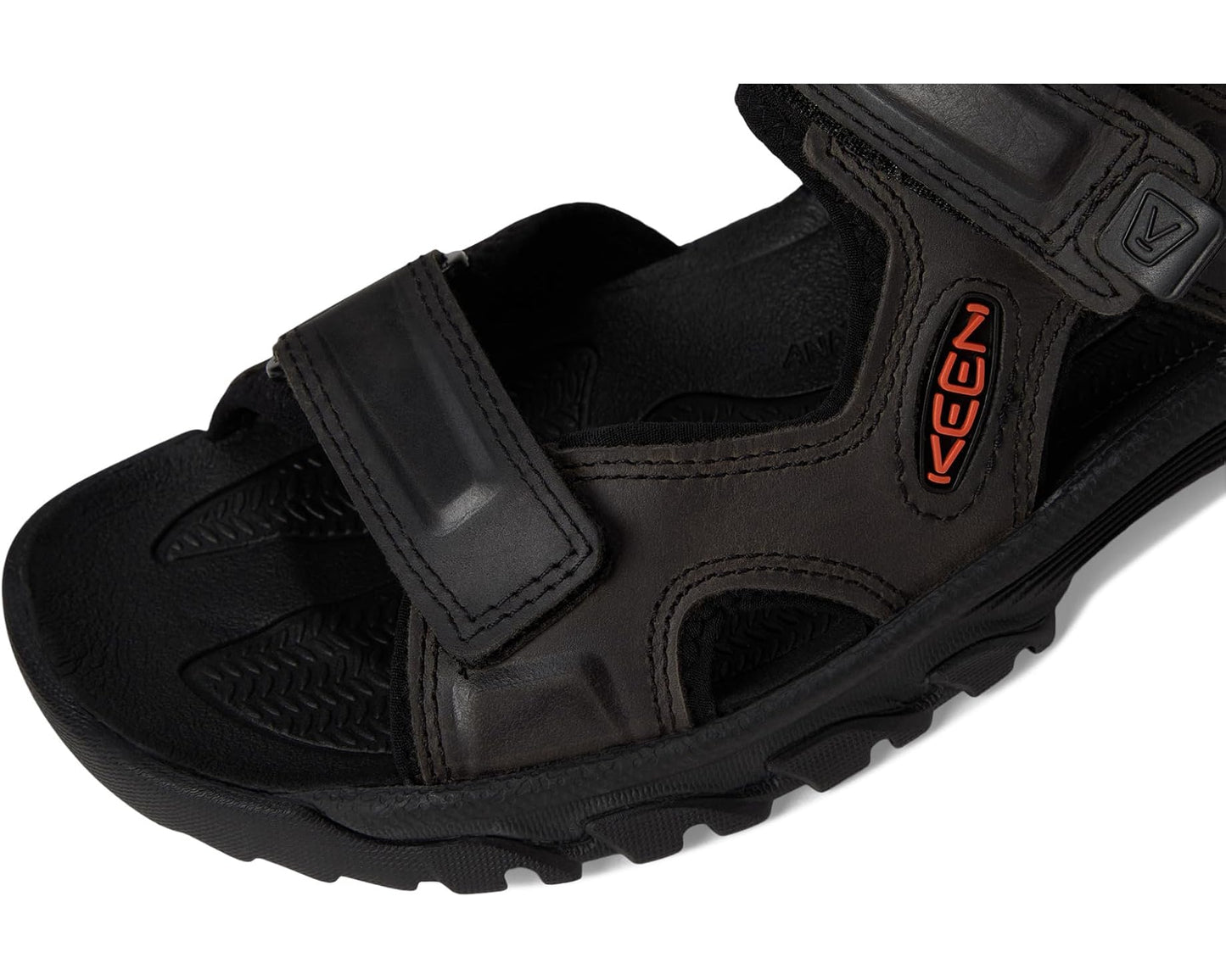 Men's KEEN Targhee III Open Toe Sandal Grey/Black