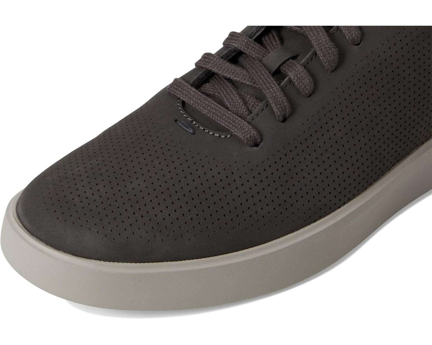 Men's Cole Haan Grand Crosscourt Daily Laser Sneakers Raven Nubuck/Quiet Shade/Paloma