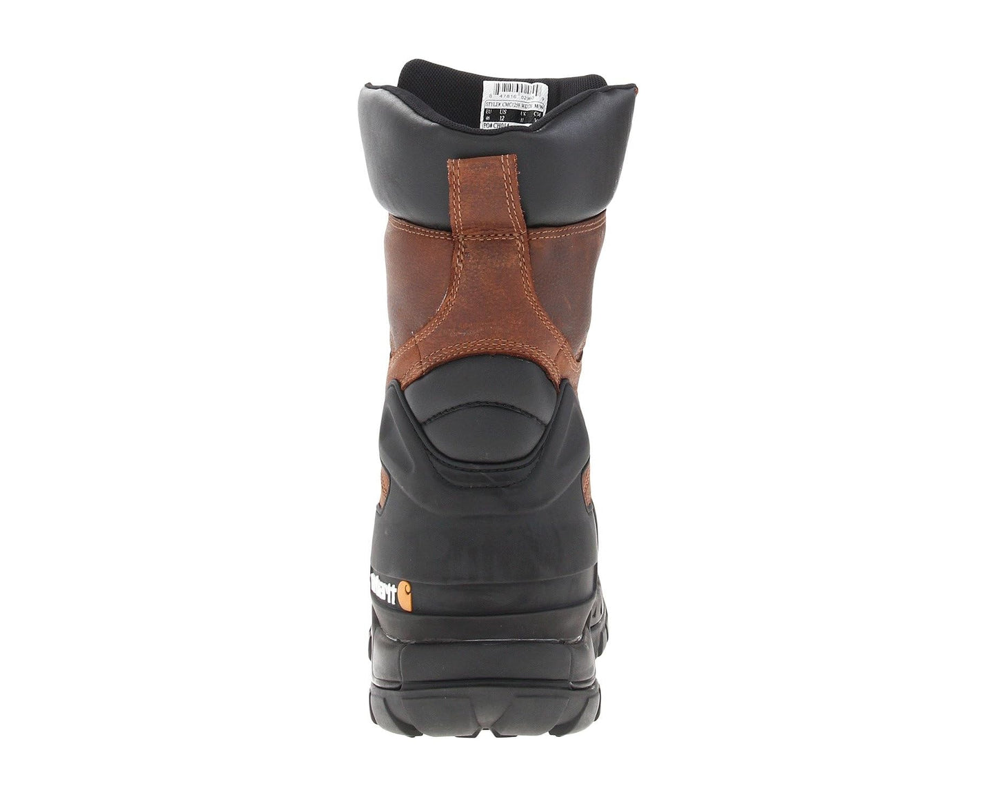 Men's Carhartt CMC1259 10 Pac Safety Toe Boot Brown Oil Tanned Leather