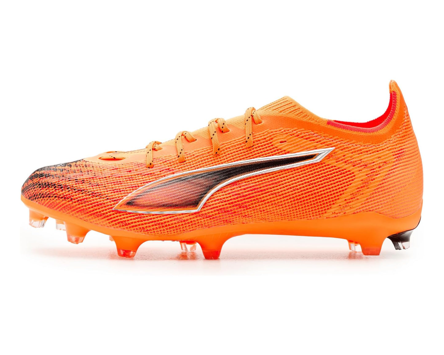 Men's PUMA Ultra 6 Pro Firm, Artificial Ground Soccer Cleats Heat Fire/Black/Glowing Red