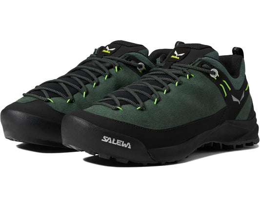 Men's SALEWA Wildfire Leather Raw Green/Black