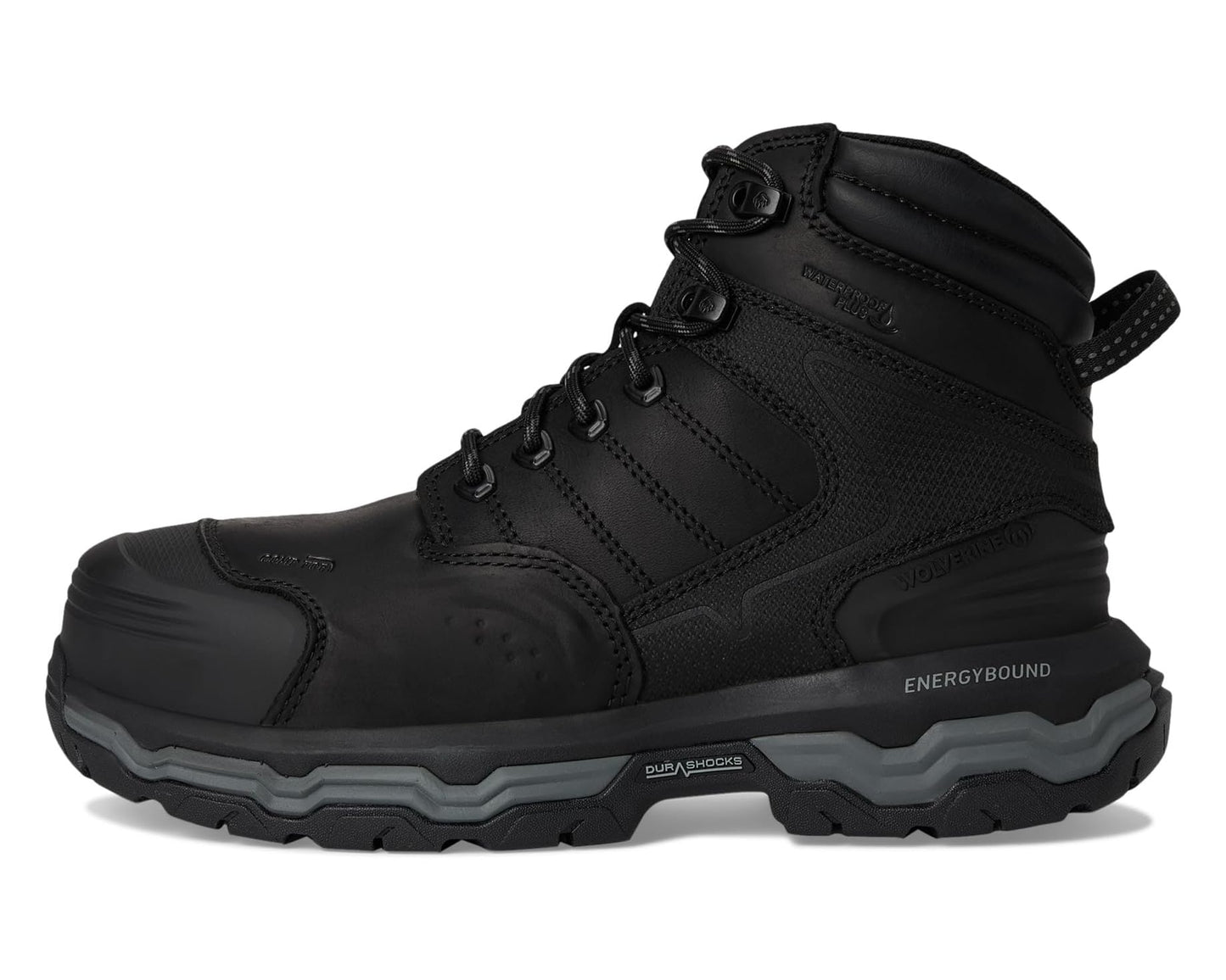 Men's Wolverine Alpha Ft Wolverine Infinity System 6 Carbonmax® Work Boot Black
