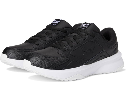 Men's Under Armour Edge Leather Black/Black/White