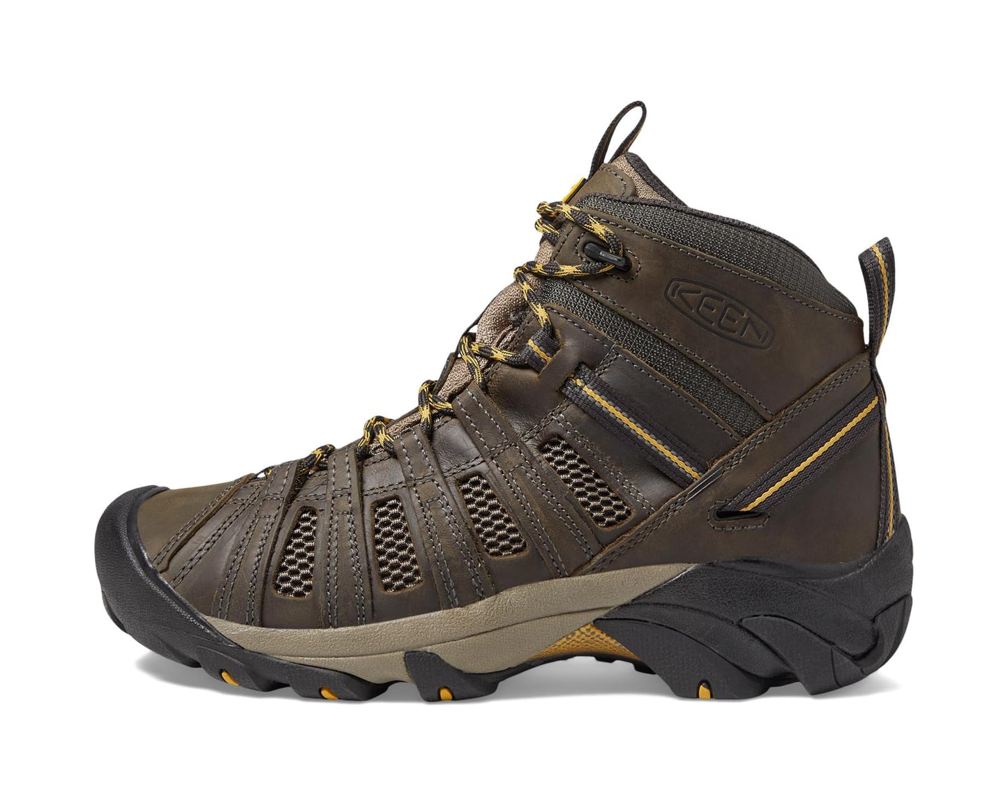 Men's KEEN Voyageur Mid Raven/Tawny Olive