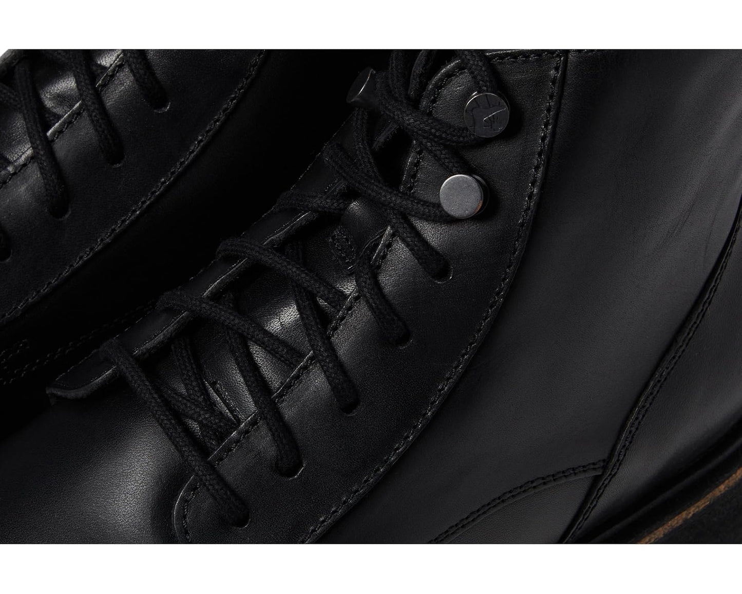 Men's Birkenstock Highwood Mid Lace-Up Deep Blue - Leather Black