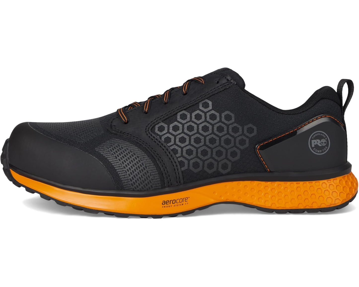 Men's Timberland PRO Reaxion Composite Safety Toe Black/Orange-2024 New