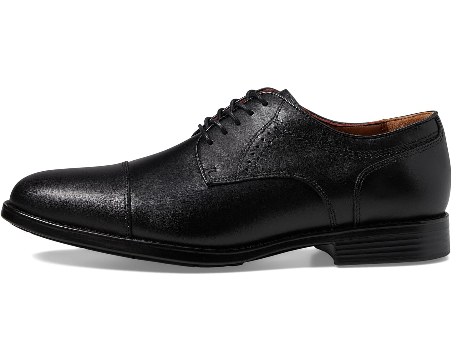 Men's Johnston & Murphy Waterproof XC4® Branning Cap Dress Cap Toe Oxford Black Waterproof Calfskin