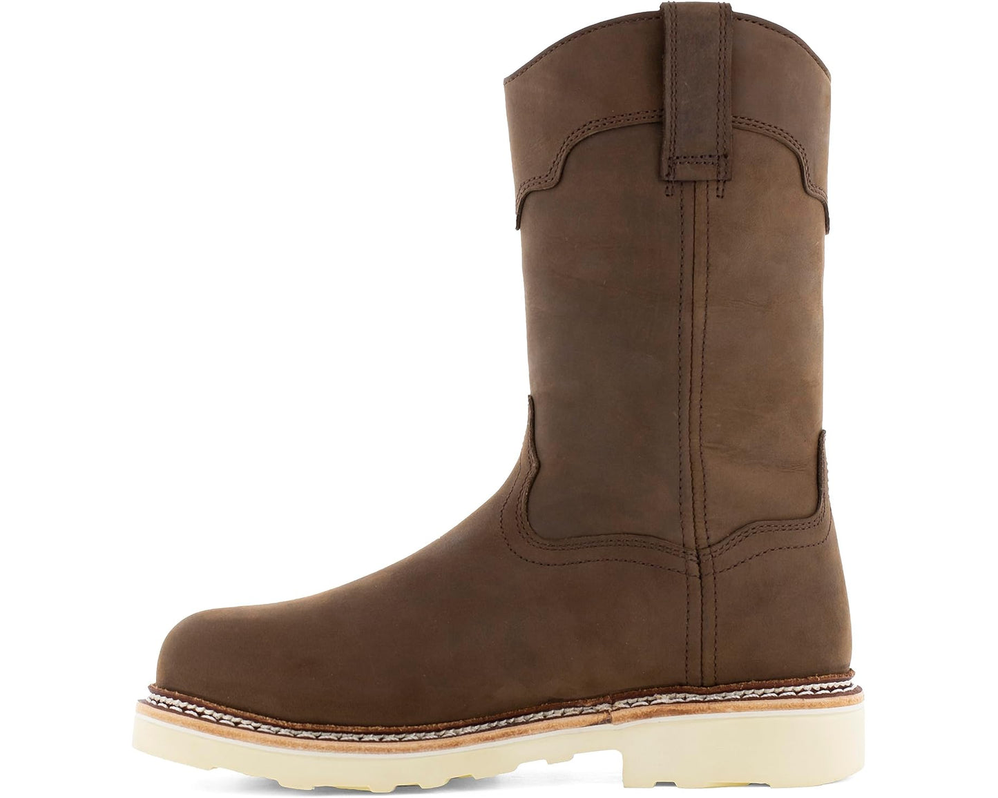 Men's Frye The Safety-Crafted Wellington Boots Dark Brown