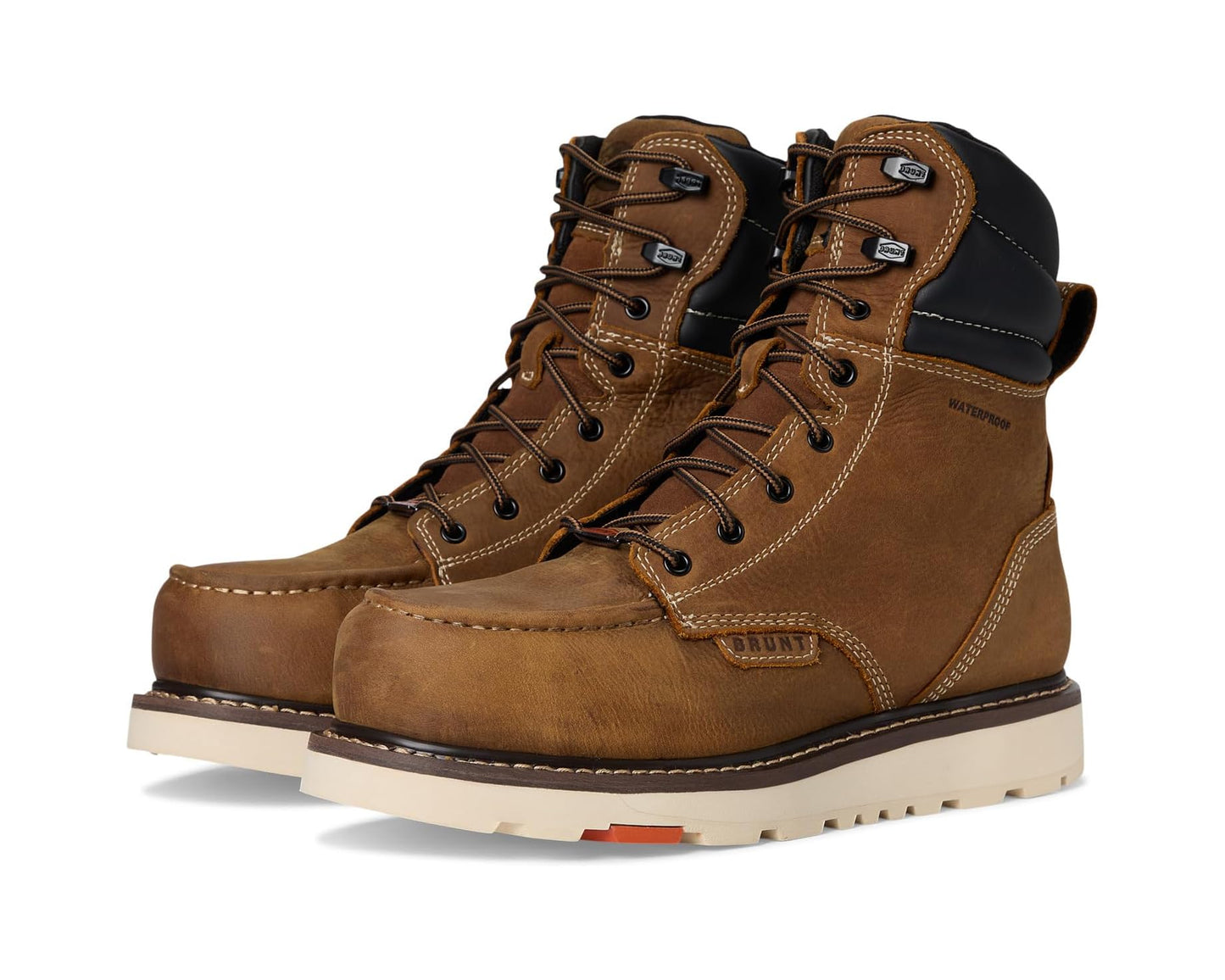 Men's BRUNT Marin Welted 8 WP Comp Brown