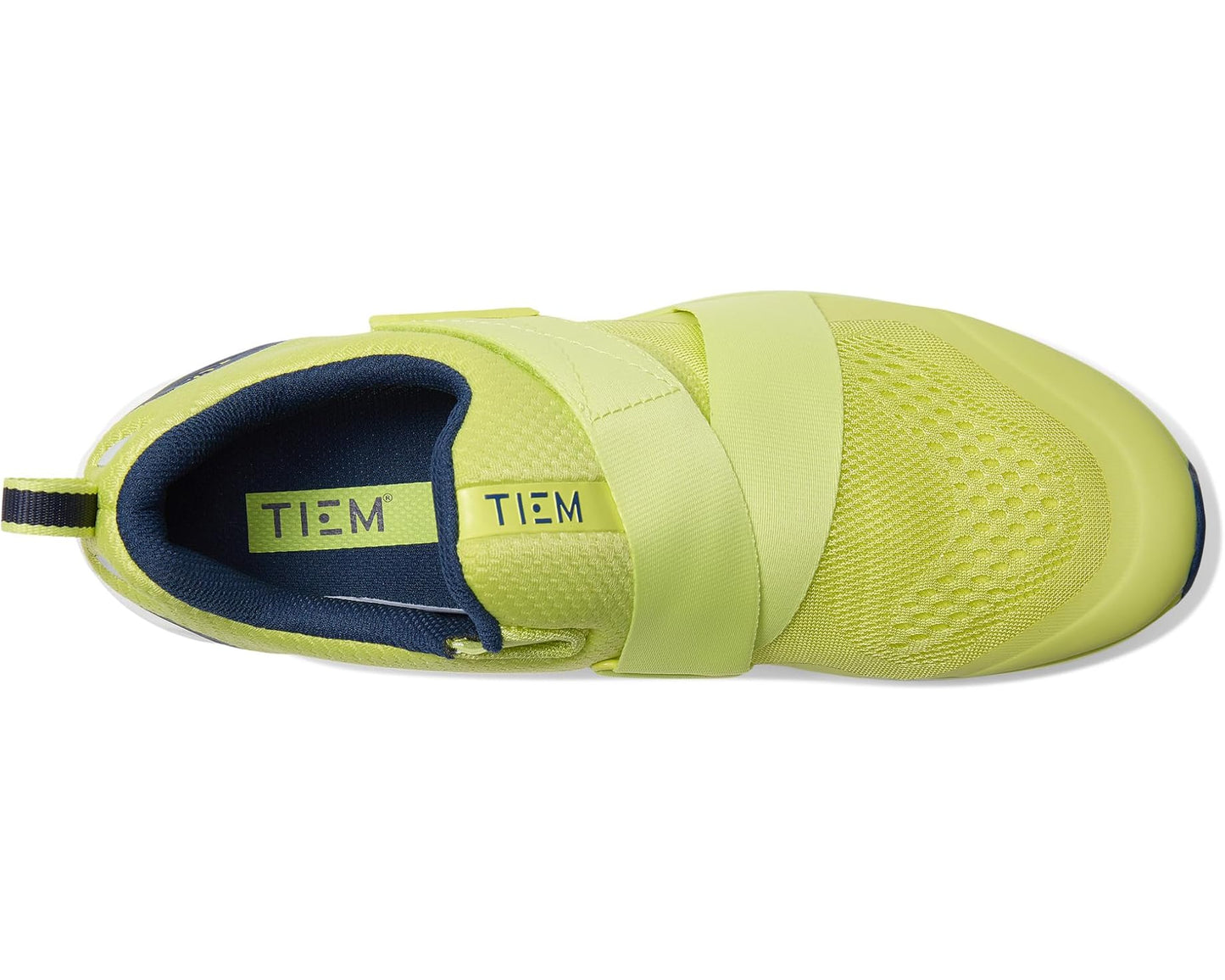 Men's TIEM Slipstream Cycling Shoe Citron/Navy