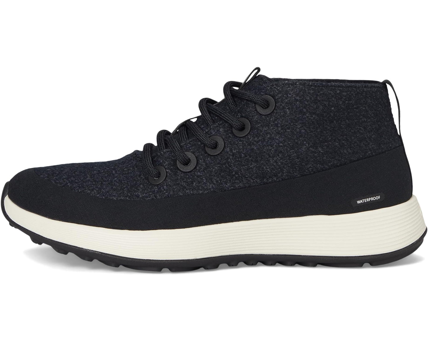 Men's Allbirds Wool Runner NZ Mid Waterproof Natural Black (Natural White)