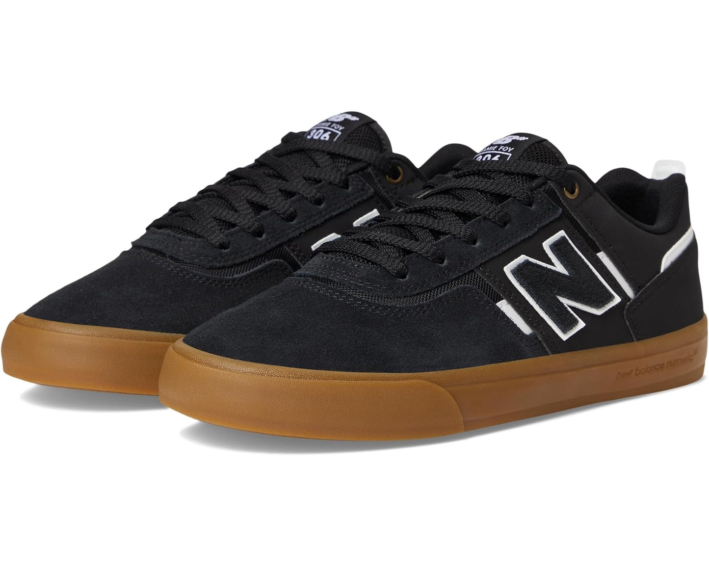 Unisex New Balance Numeric 306 - Jamie Foy Black/Gum 2