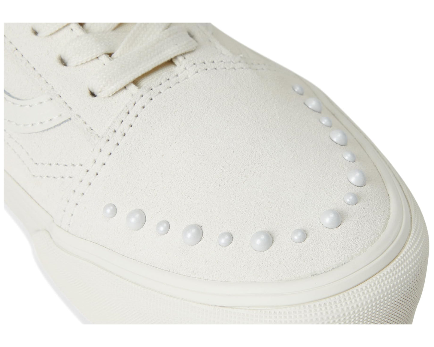 Unisex Vans Old Skool Platform Pearls Marshmallow