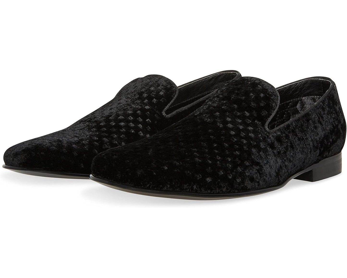 Men's Steve Madden Lifted Black Velvet