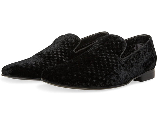Men's Steve Madden Lifted Black Velvet