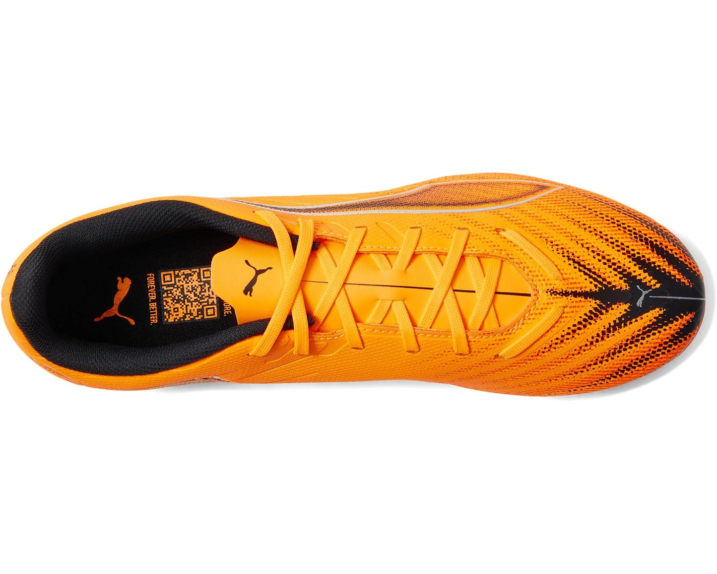 Men's PUMA Ultra 6 Play Firm, Artificial Ground Soccer Cleats Heat Fire/Black/Glowing Red