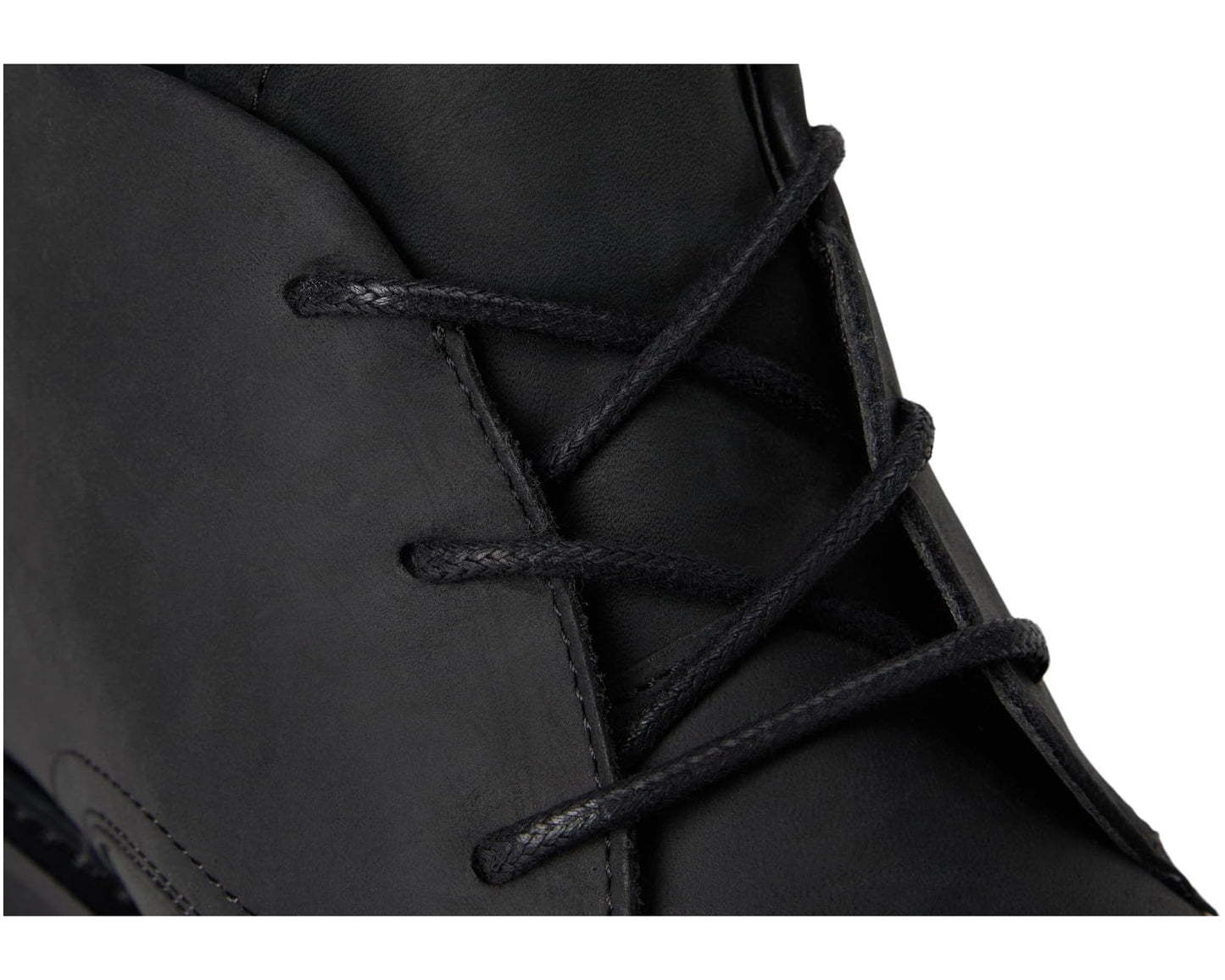 Men's ECCO London Lace Up Waterproof Chukka Boots Black Nubuck