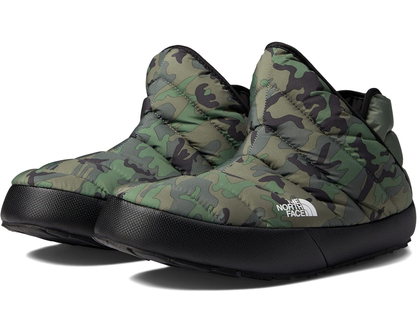Men's The North Face THERMOBALL™ Traction Bootie Thyme Brushwood Camo Print/TNF Black