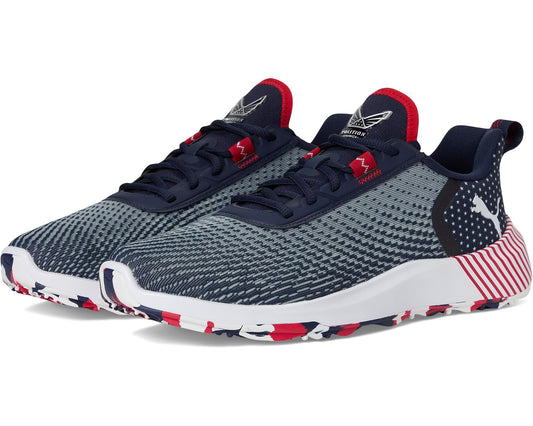 Men's PUMA Golf Puma X Volition Fusion Crush Sport Deep Navy/Strong Red/Puma White