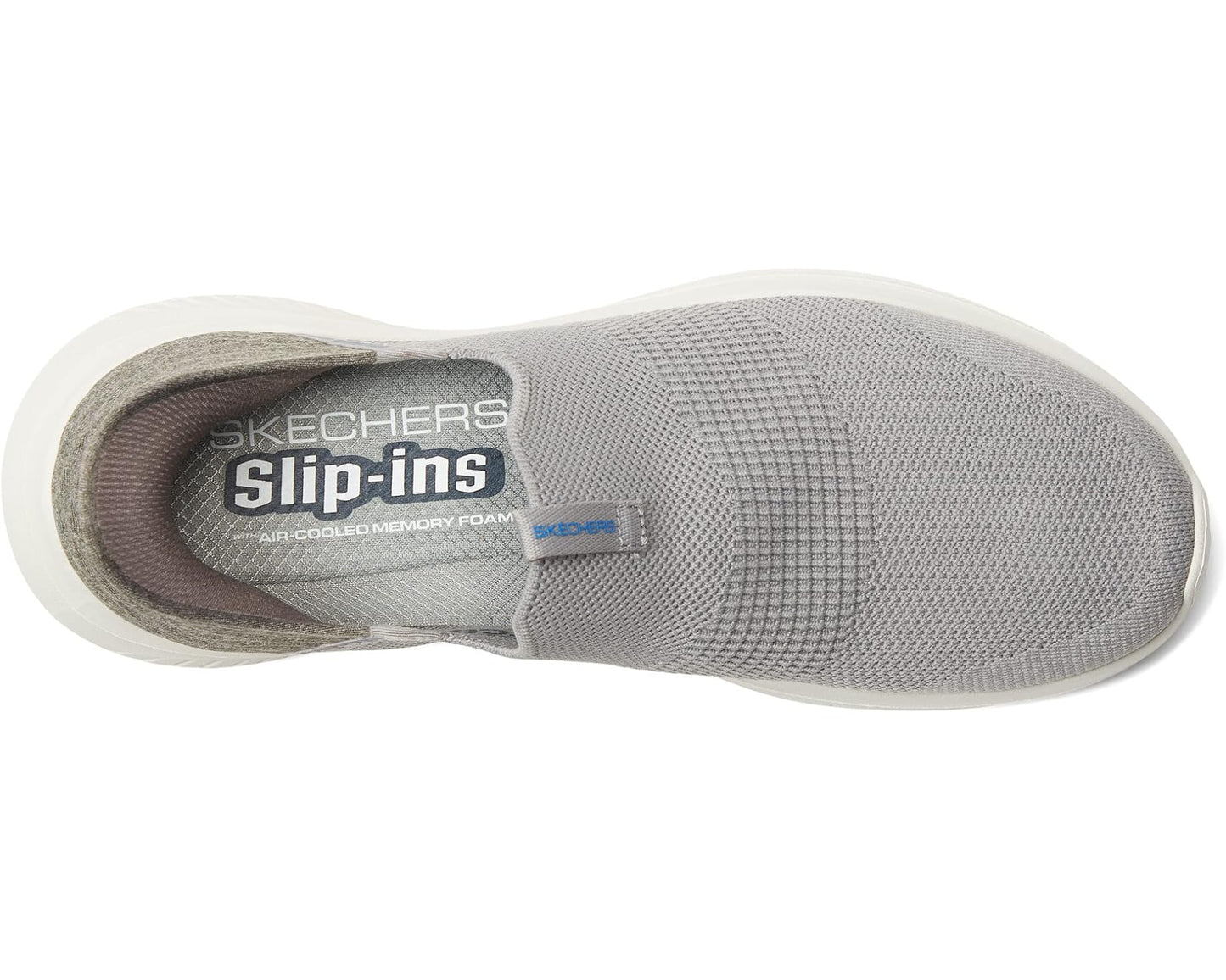 Men's SKECHERS Ultra Flex 3.0 Smooth Step Hands Free Slip-Ins Gray