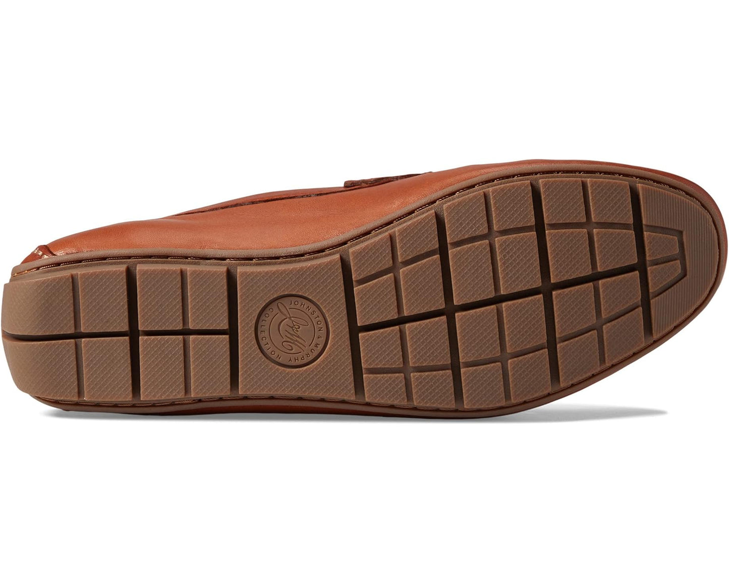 Men's Johnston & Murphy Collection Baldwin Driver Penny Cognac