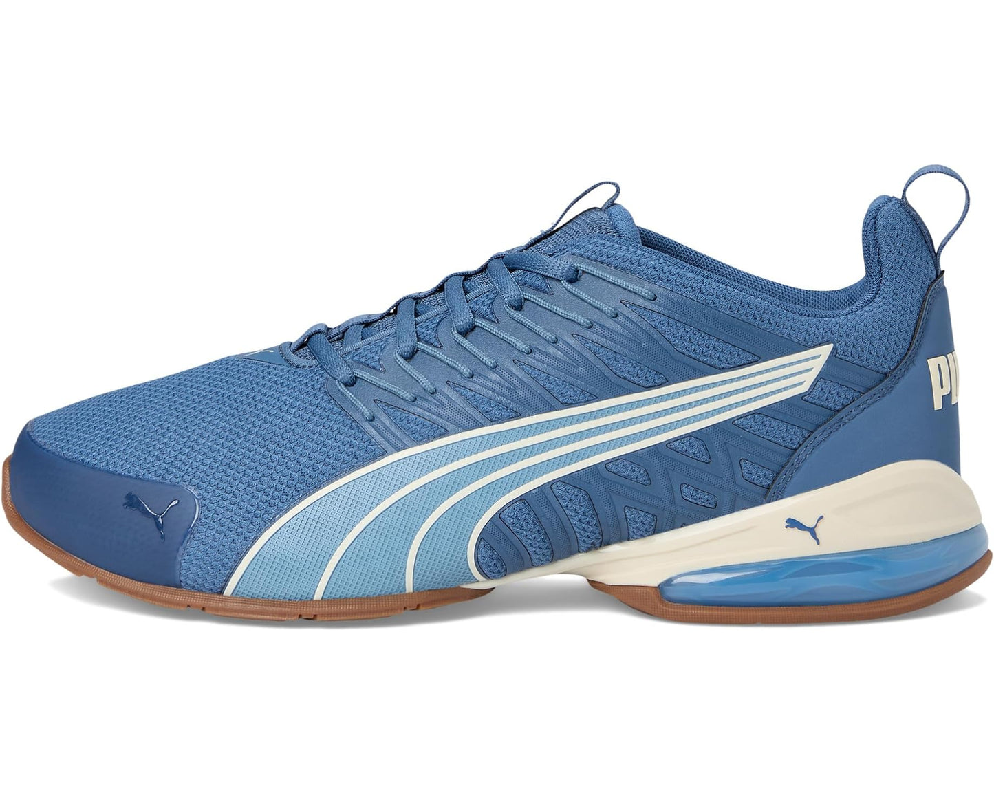 Men's PUMA Voltaic Evo Cross Training Shoes Dark Indigo/Cool Blue/Alpine Snow