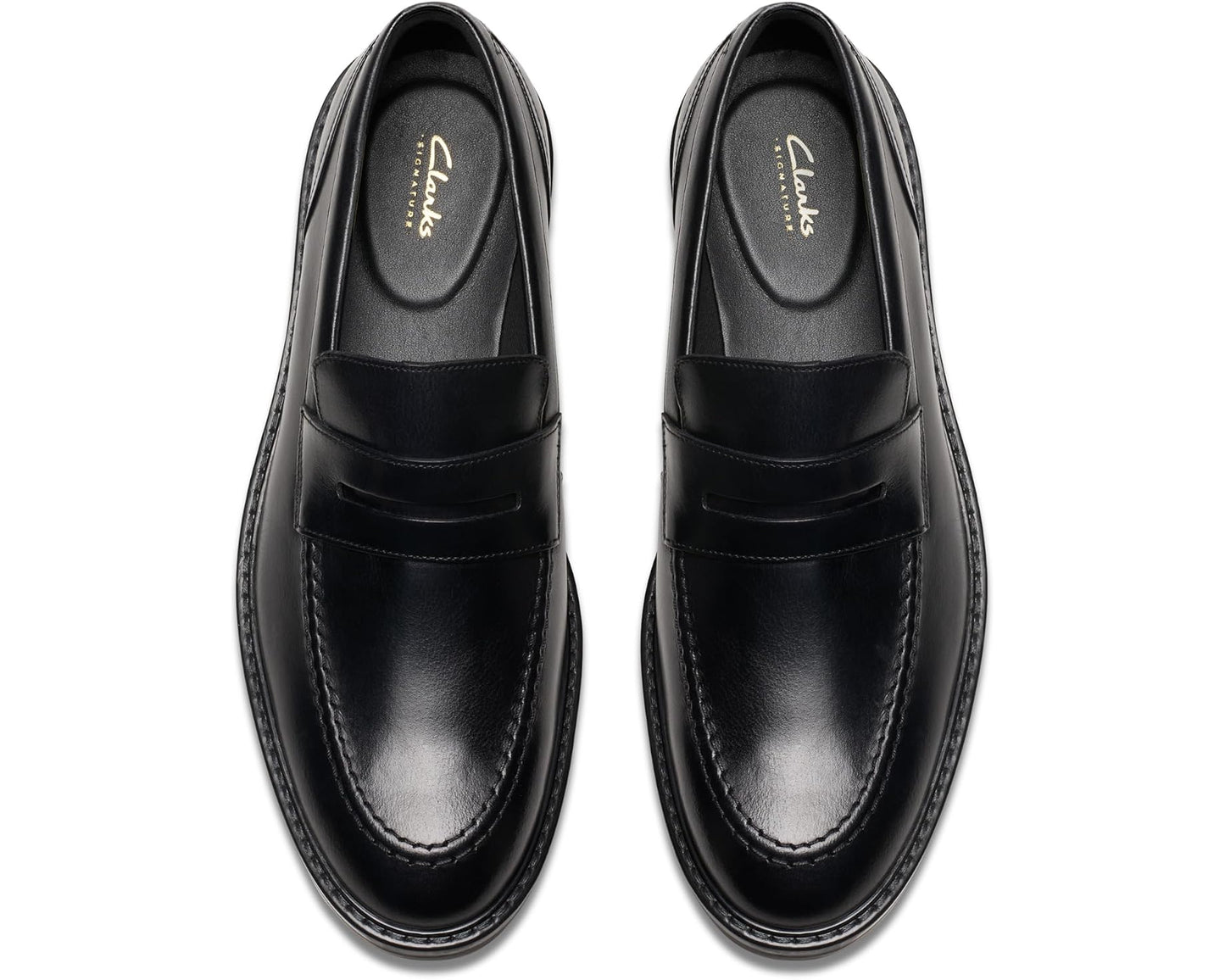 Men's Clarks Aldwin Step Black Leather