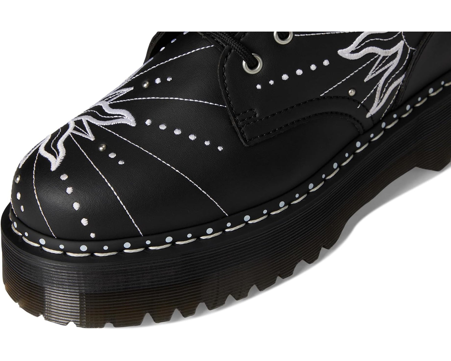 Unisex Dr. Martens Jadon Hi Solar Flare Black