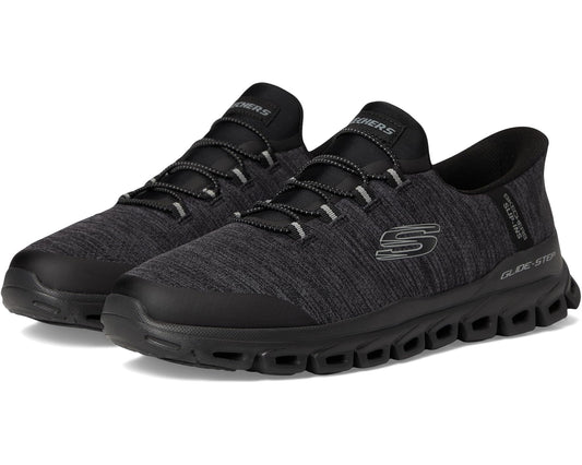 Men's SKECHERS Glide-Step Zefyr Hands Free Slip-in Charcoal/Black