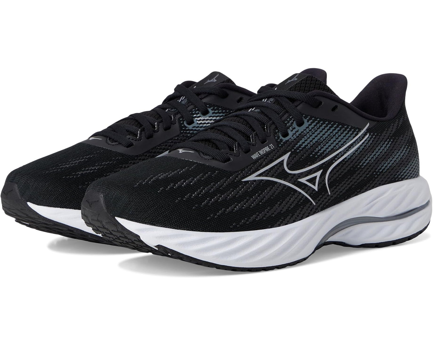 Men's Mizuno Wave Inspire 21 Black/Silver