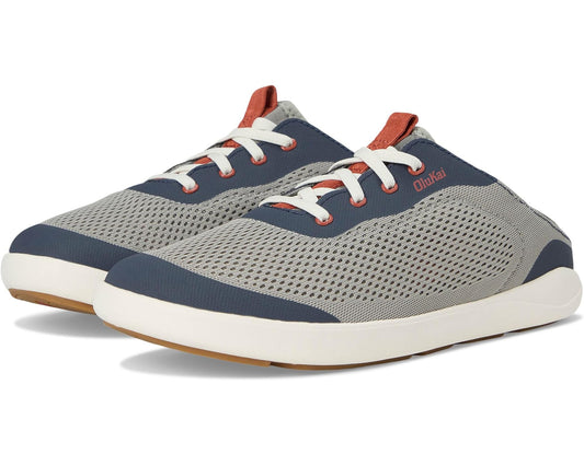 Men's OluKai Moku Pae Ash/Trench Blue
