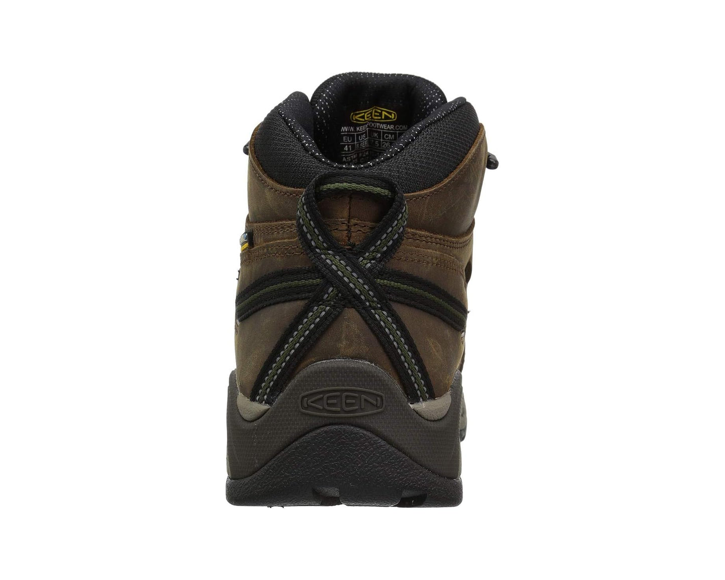 Men's KEEN Utility Detroit XT Mid Steel Toe Waterproof Cascade Brown/Bronze Green