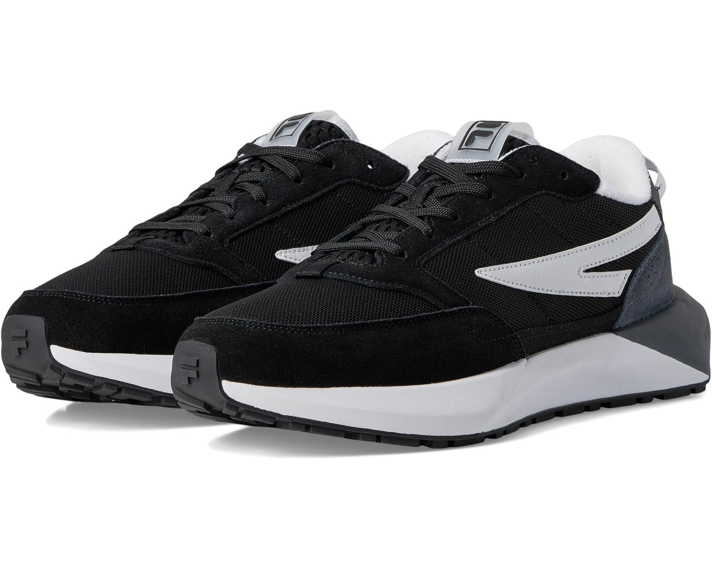 Men's Fila Fila Racer Energized Black/Castlerock/White