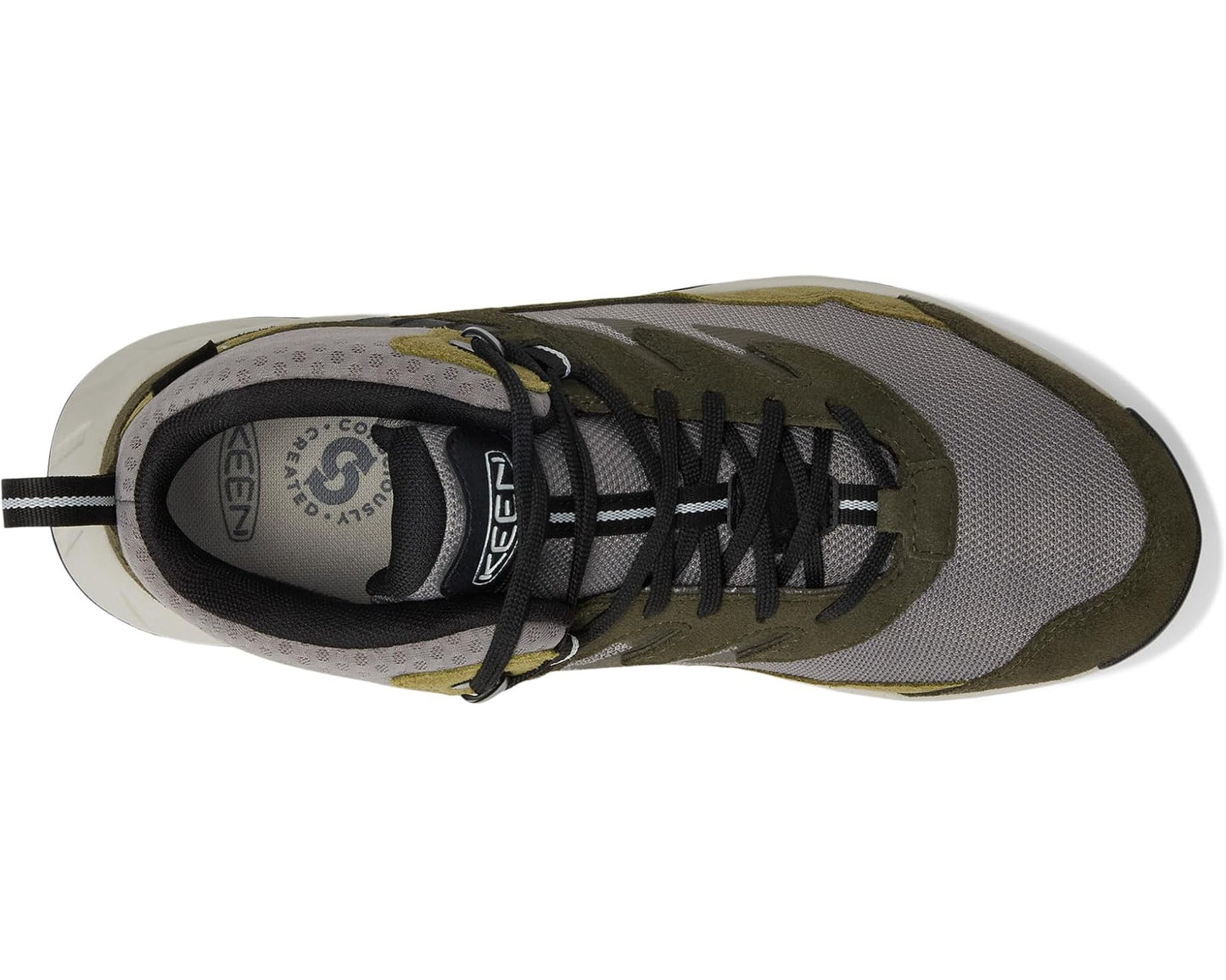 Men's KEEN Hightrail Waterproof Hiking Boots Steel Grey/ForeST Night