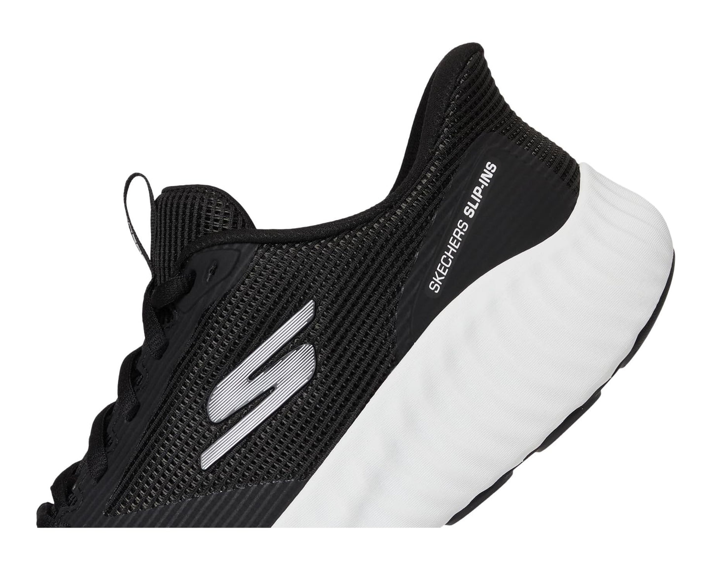 Men's SKECHERS Hands Free Slip-ins Go Run Now Sneaker Black/White