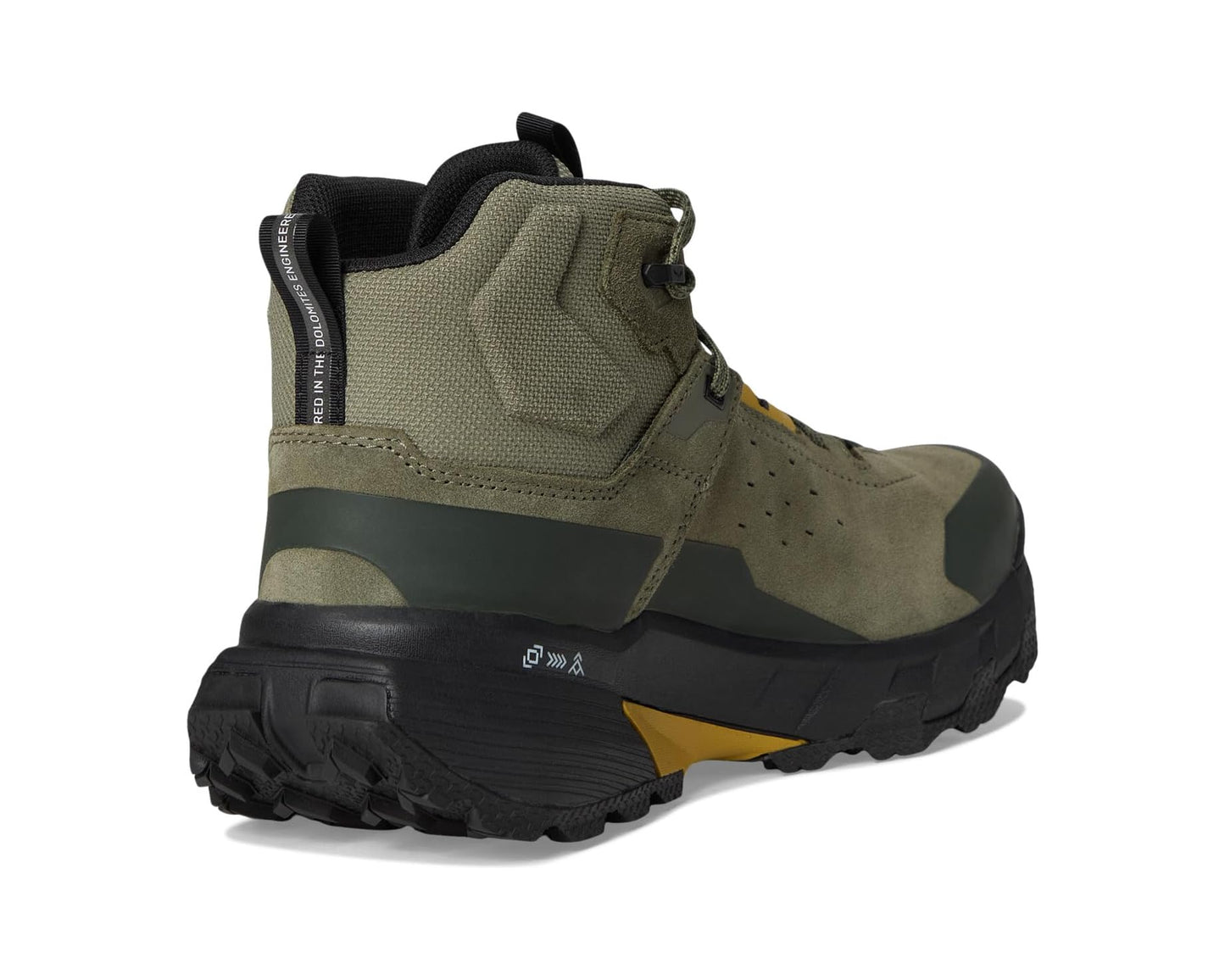 Men's SALEWA Pedroc 2 Leather Mid Ptx Faded Green/Dark Olive