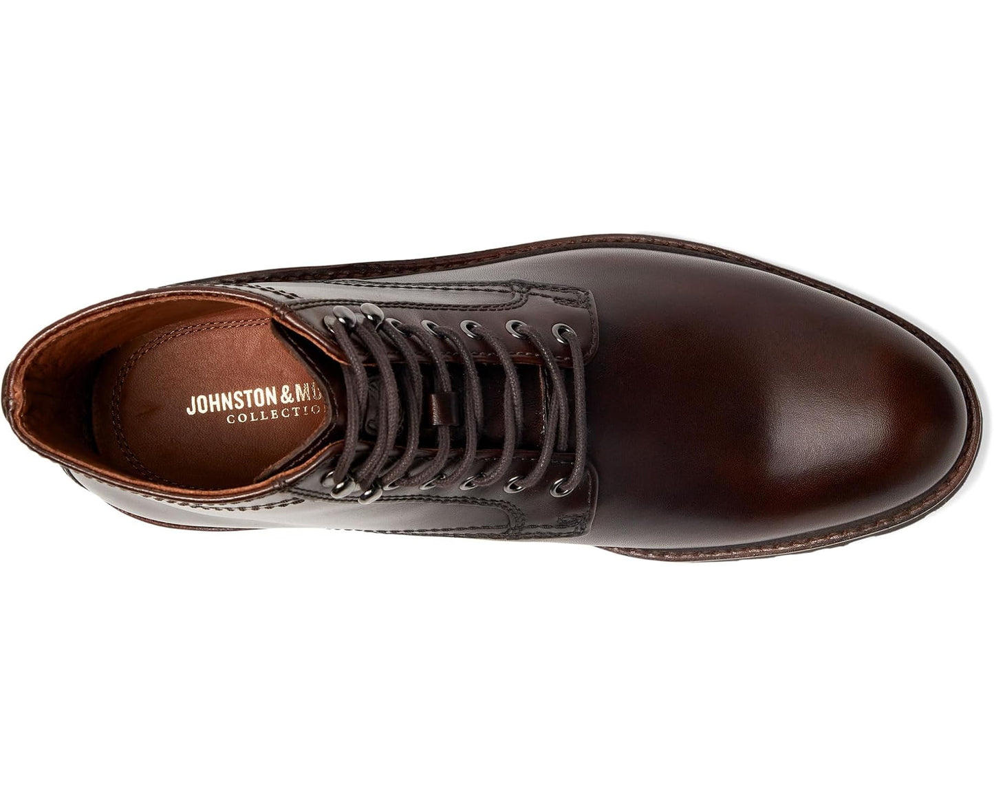 Men's Johnston & Murphy Collection Dudley Lug Plain Toe Boot Brown