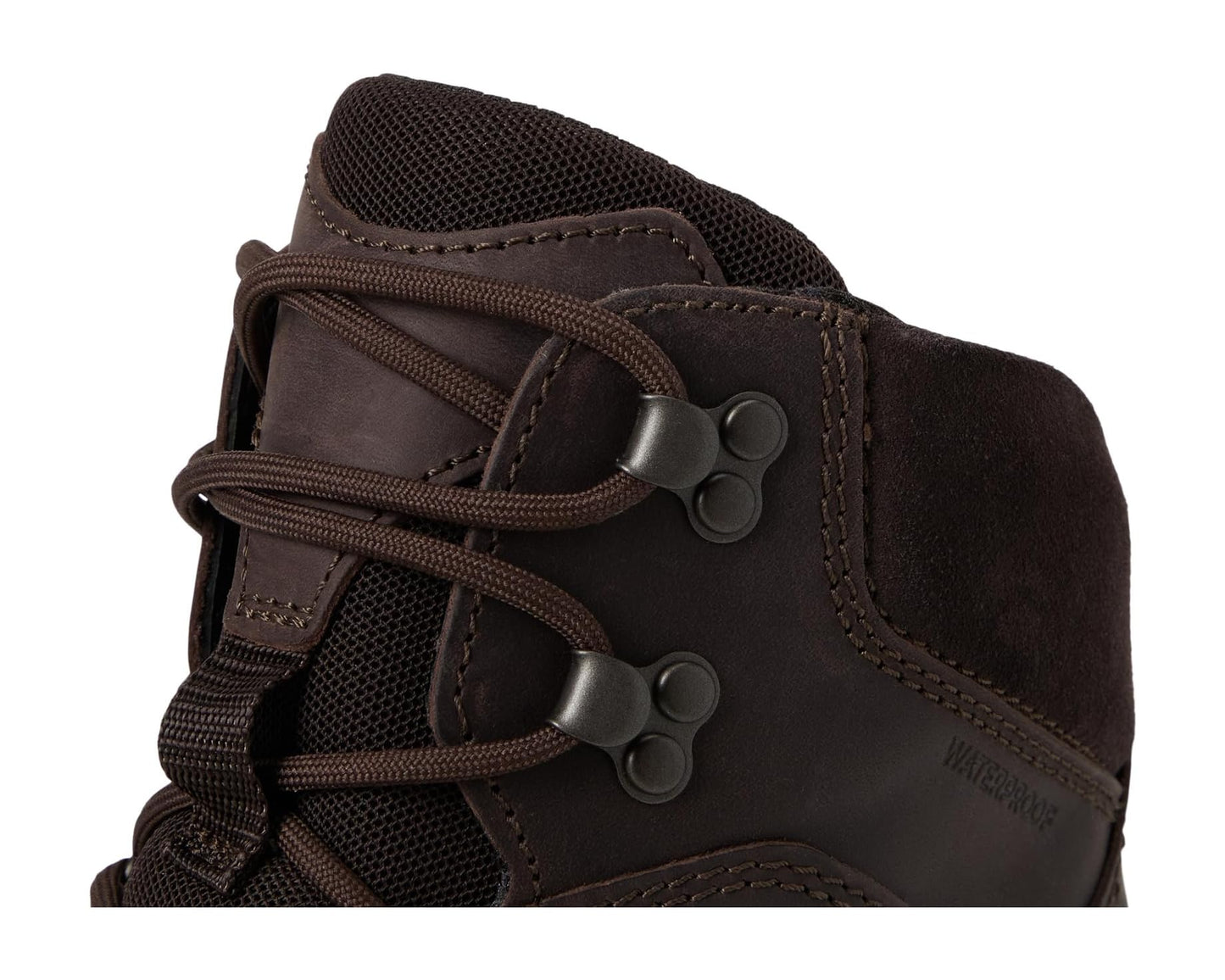 Men's ECCO Sport Rugged Track Plain Toe High Waterproof Hiking Boots Coffee