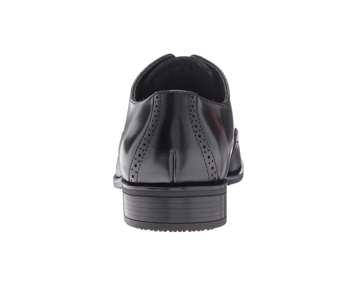 Men's Stacy Adams Abbott Slip Resistant Cap Toe Oxford Black