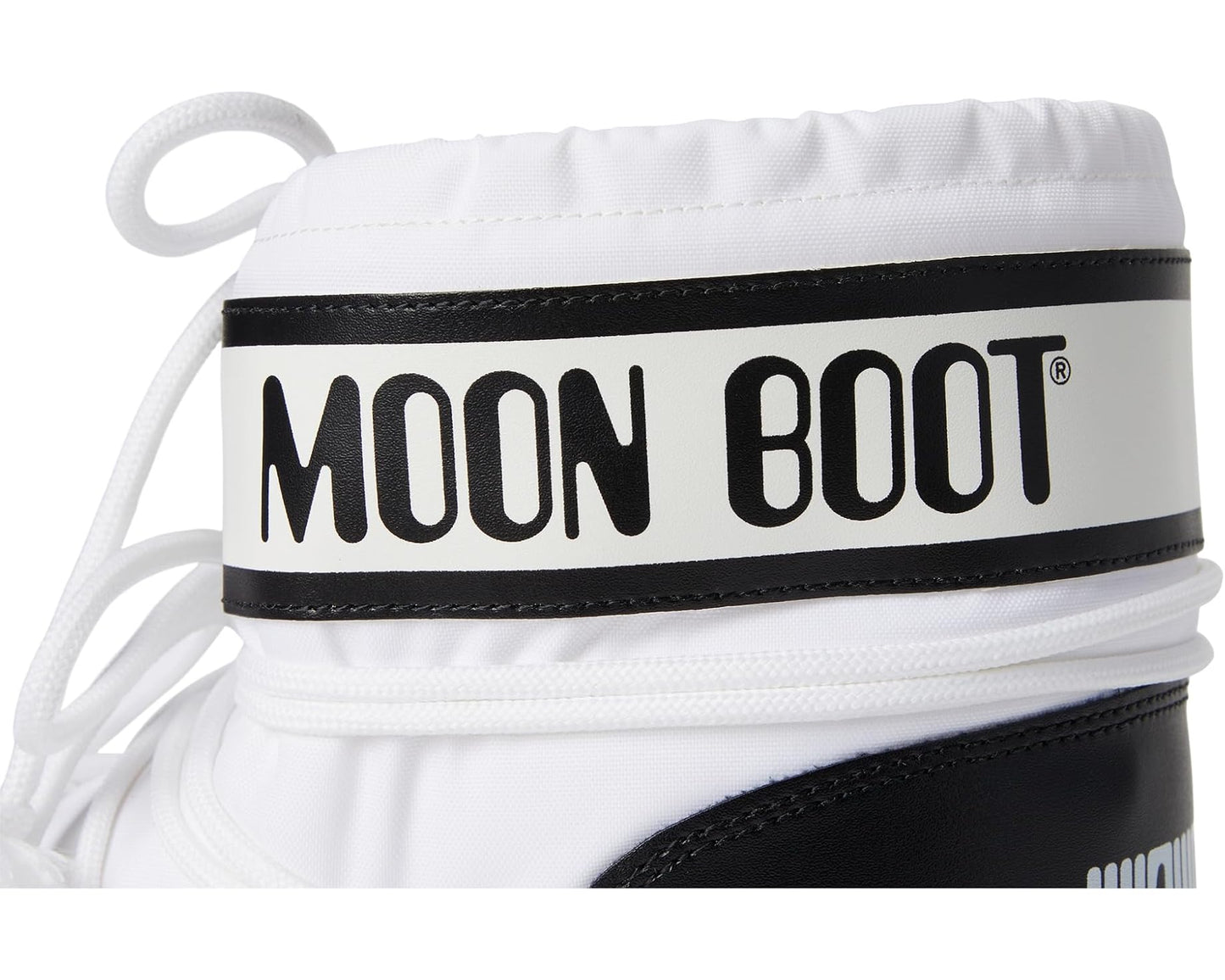 Unisex MOON BOOT Icon Low Nylon White