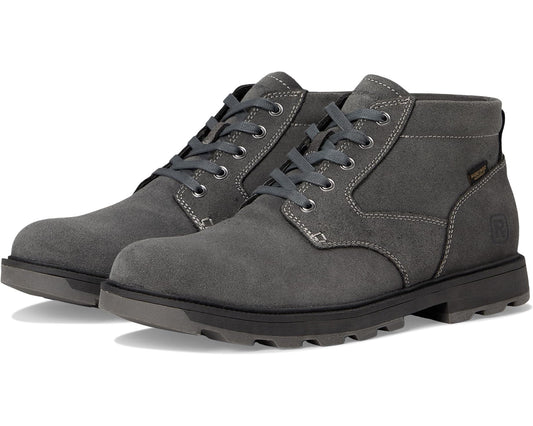 Men's Rockport Seamus Grey Suede