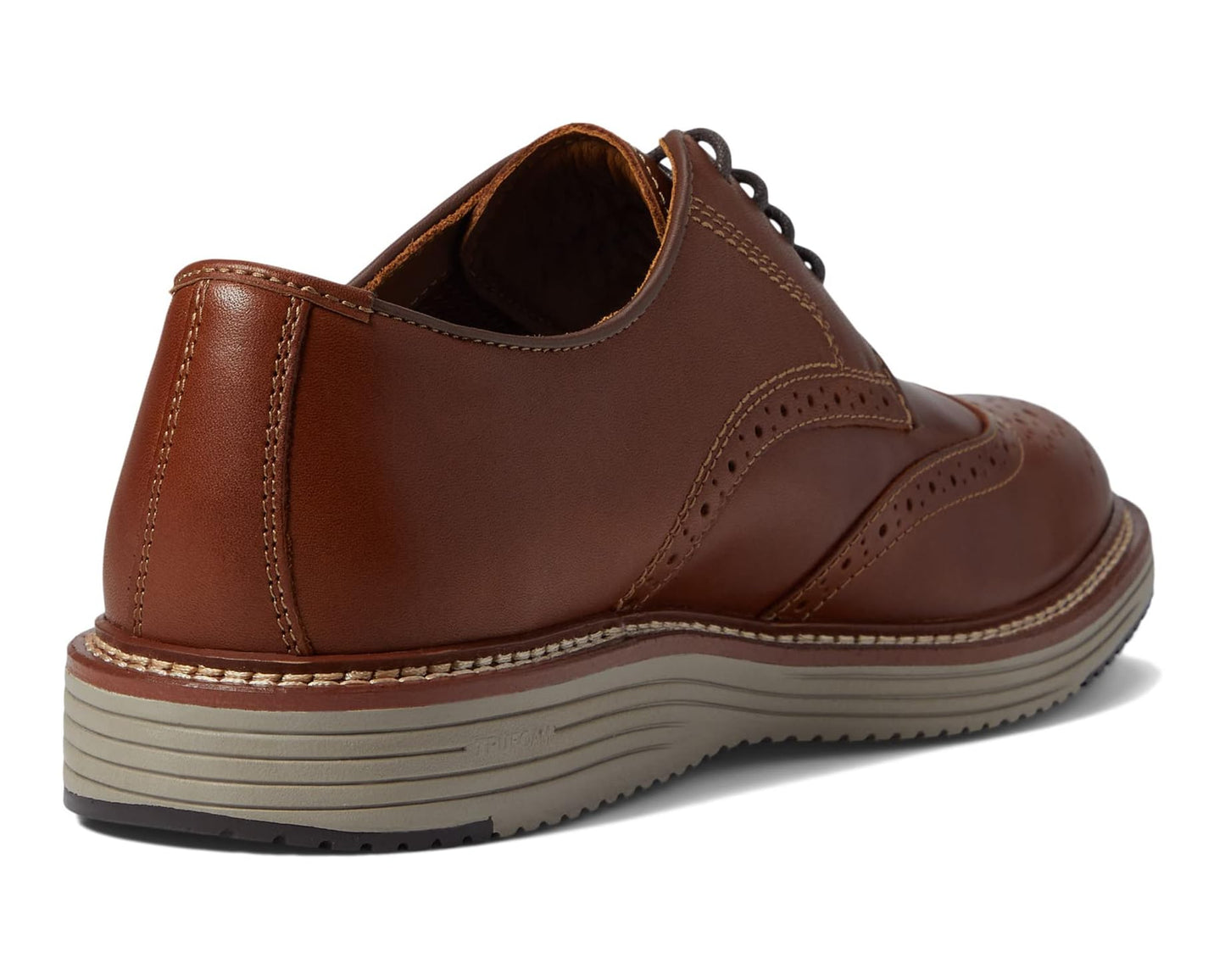 Men's Johnston & Murphy Upton Wing Tip Tan Full Grain